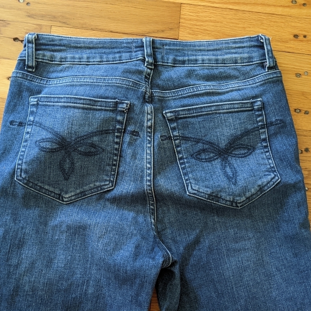 Ted Baker Catrina Uneven Raw Hem Skinny Jeans - Picture 4 of 8